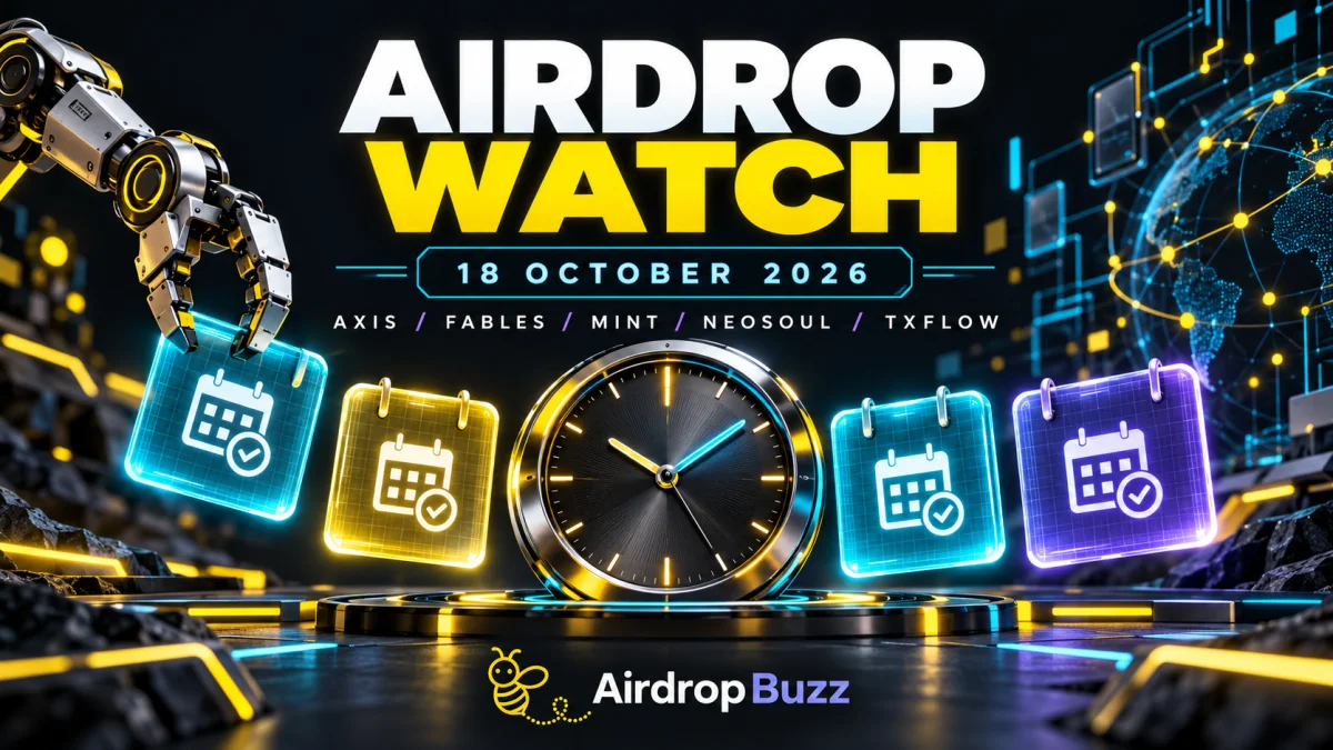 Airdrop Watch: Axis Snapshot, Fables Claims and 3 More Updates
