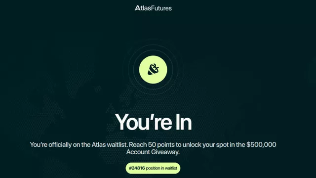 Atlas Futures giveaway and platform update
