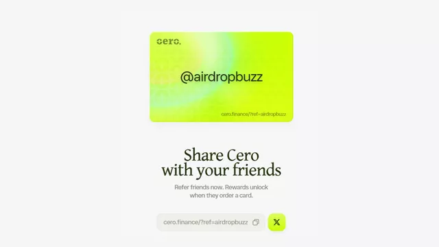 Cero Early Access