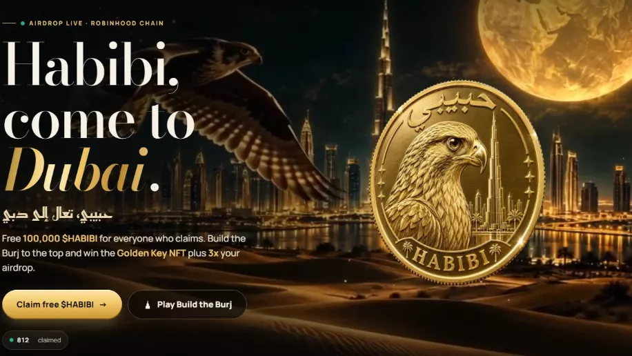 Free $HABIBI token airdrop