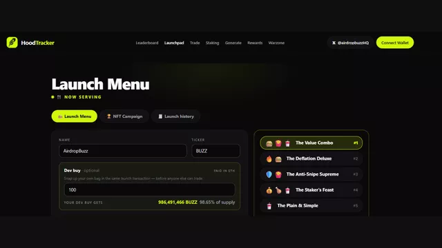 Dashboard - HoodTracker