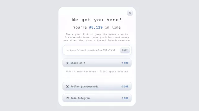 Hudi waitlist guide by The AirdropBuzz Team.