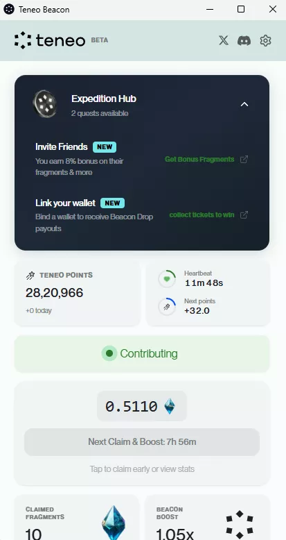 Teneo Protocol Beacon