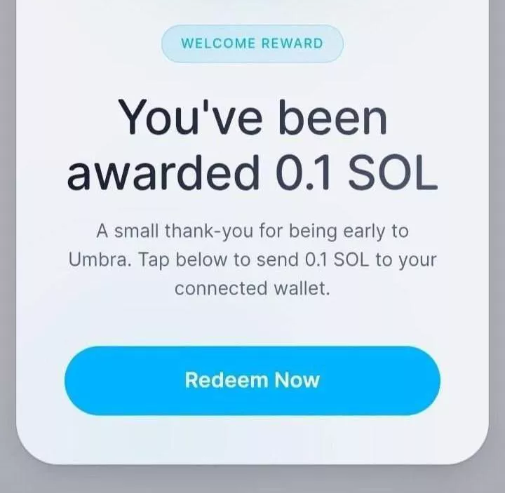 0.1 SOL claim