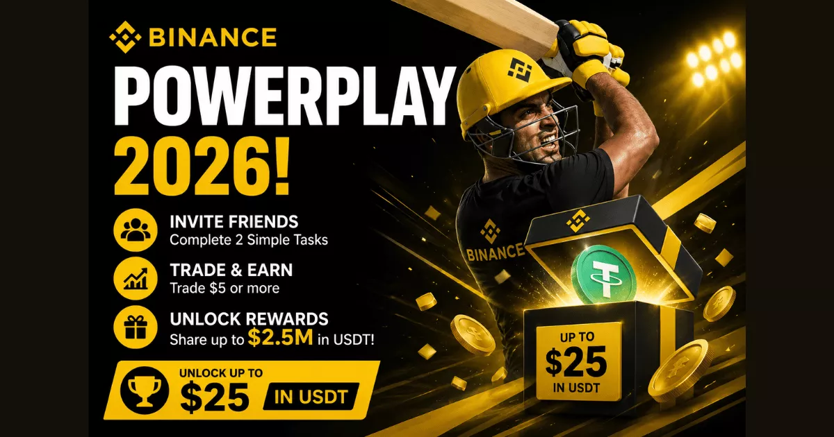 Binance PowerPlay 2026 Mystery Box Campaign