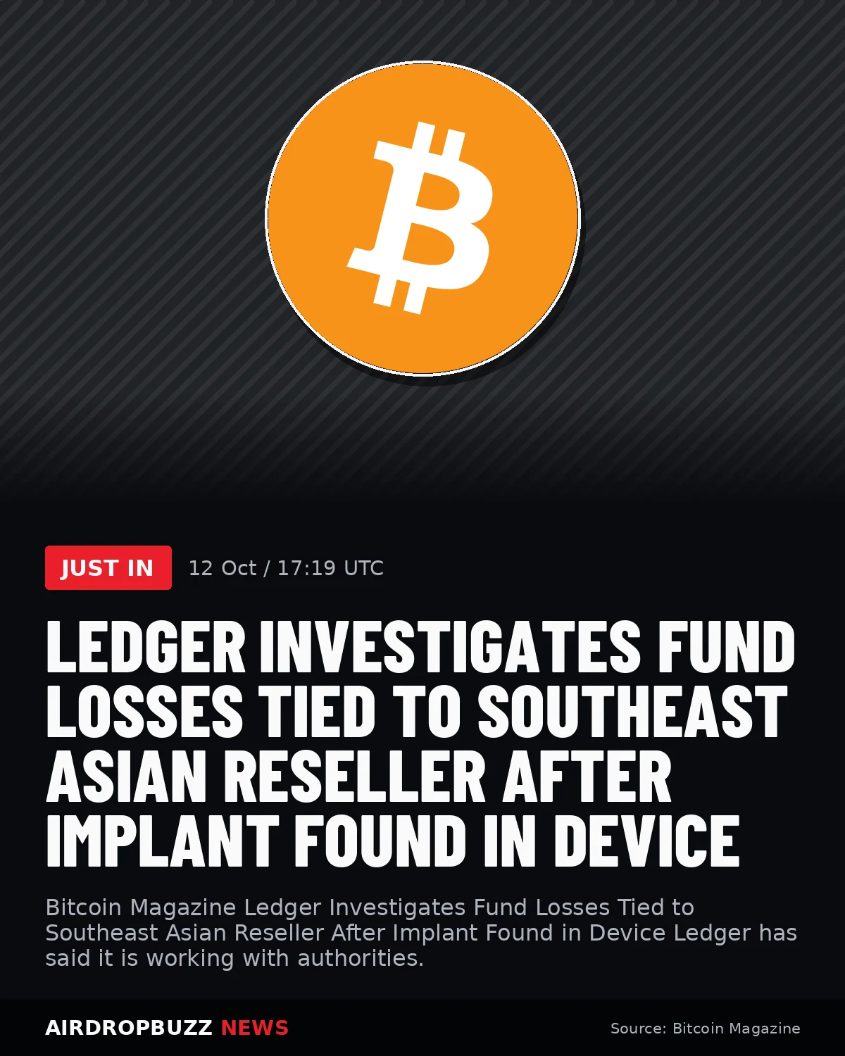 Ledger Investigates Fund Losses Tied to Southeast Asian Reseller…