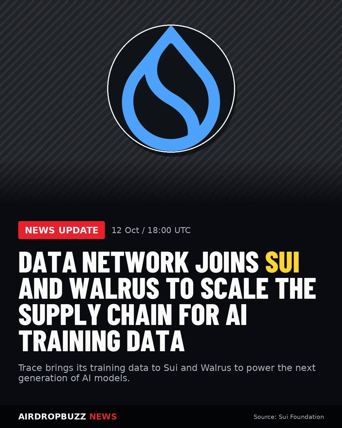 DATA Network joins Sui and Walrus to scale the supply chain for AI…