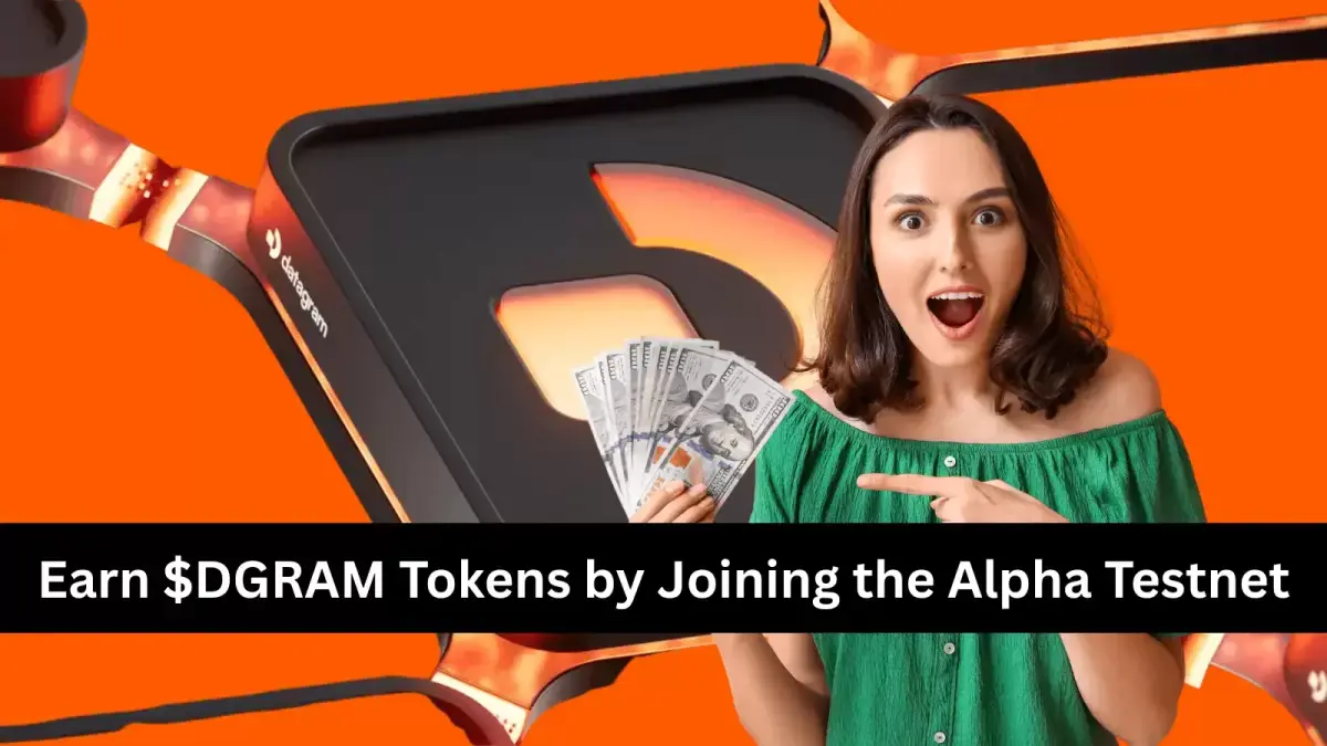 Datagram Airdrop: Earn $DGRAM Tokens by Joining the Alpha Testnet logo