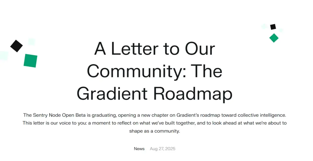 Gradient Network Season 1 Ends: What Comes Next? logo