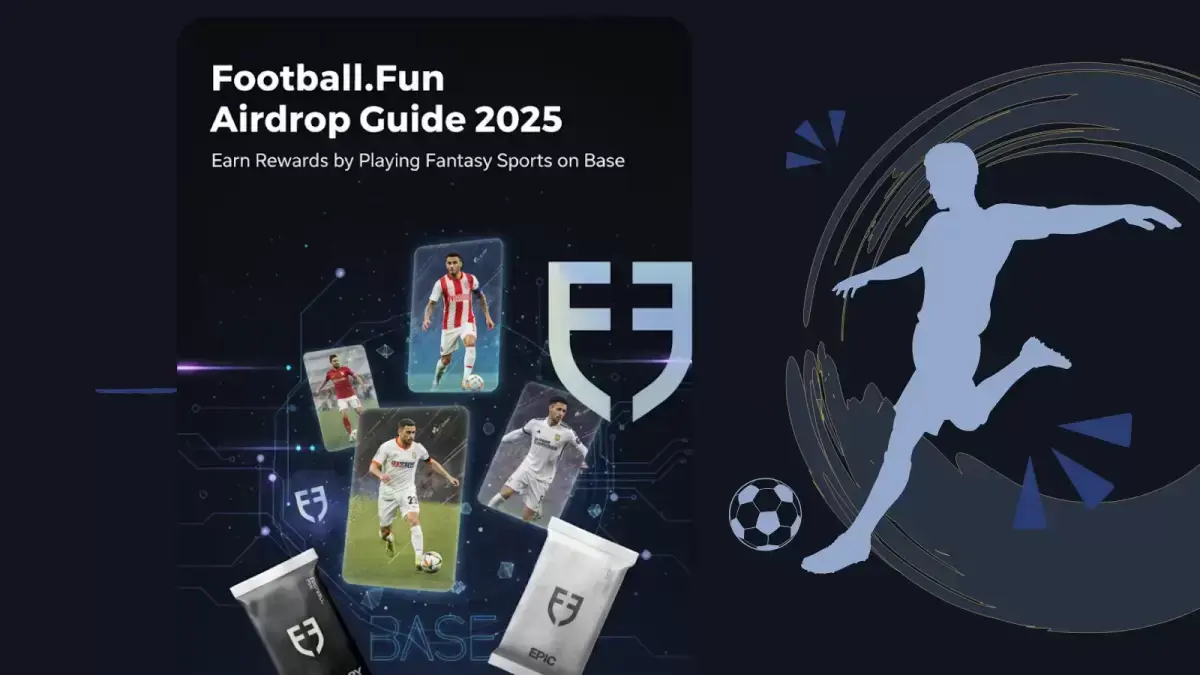 Football.Fun Airdrop Guide 2025 | Earn REP & Future Token Rewards on Base logo