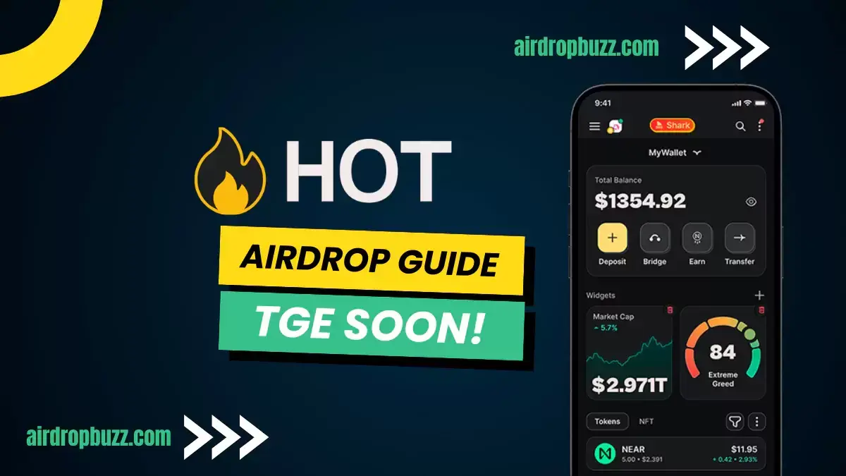 HOT Protocol Airdrop Guide 2025 – Mine HOT, Referrals & TGE Prep Airdrop