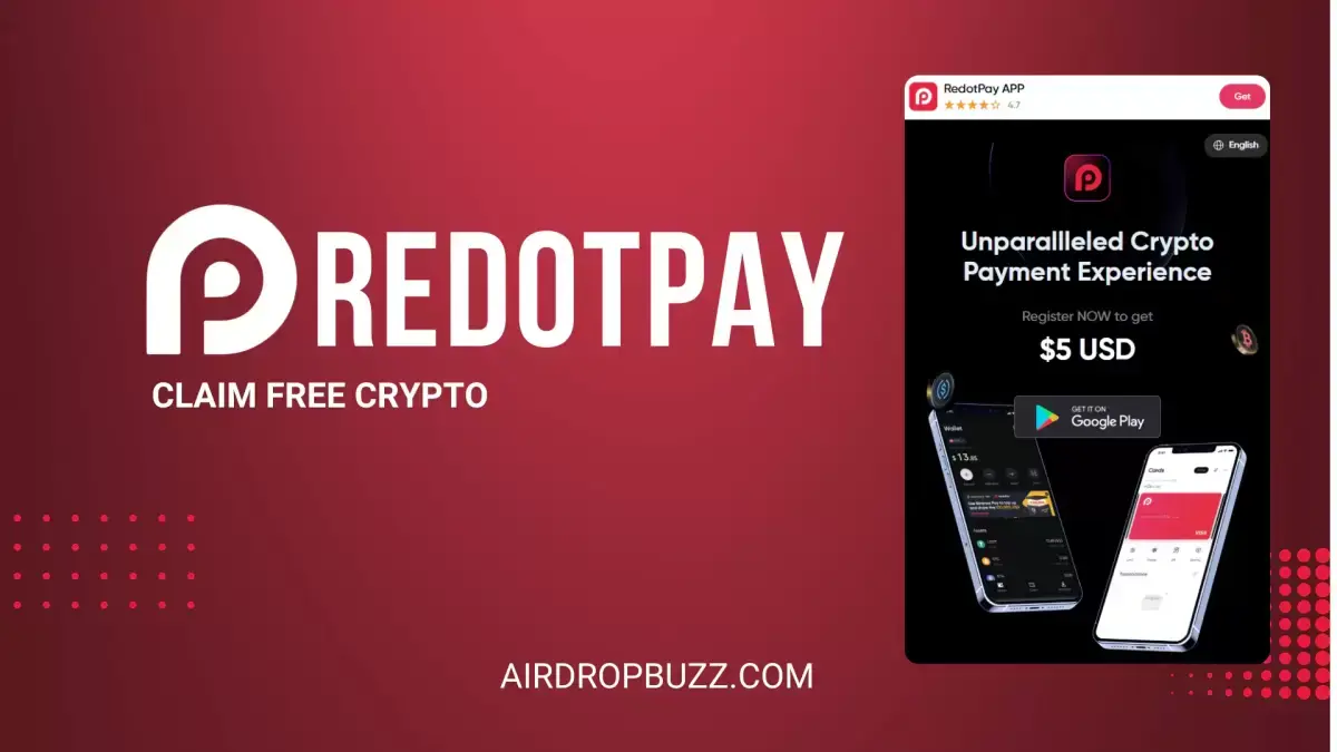 RedotPay Airdrop – Claim Your Bonus and Crypto Card Rewards (2025) logo
