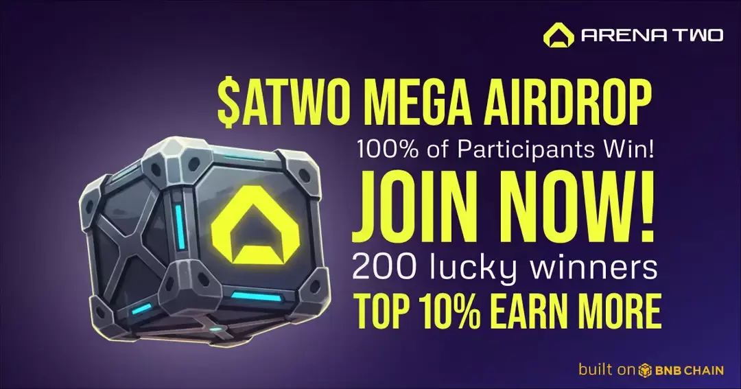 Arena Two Airdrop (2025): Earn $ATWO Tokens — Fan-Driven Sports Meets Blockchain Airdrop