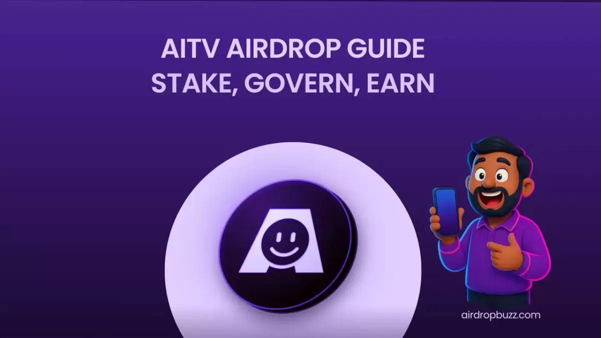 AITV (Agentcoin TV) Airdrop Season 2 – Earn Free $AITV Tokens logo