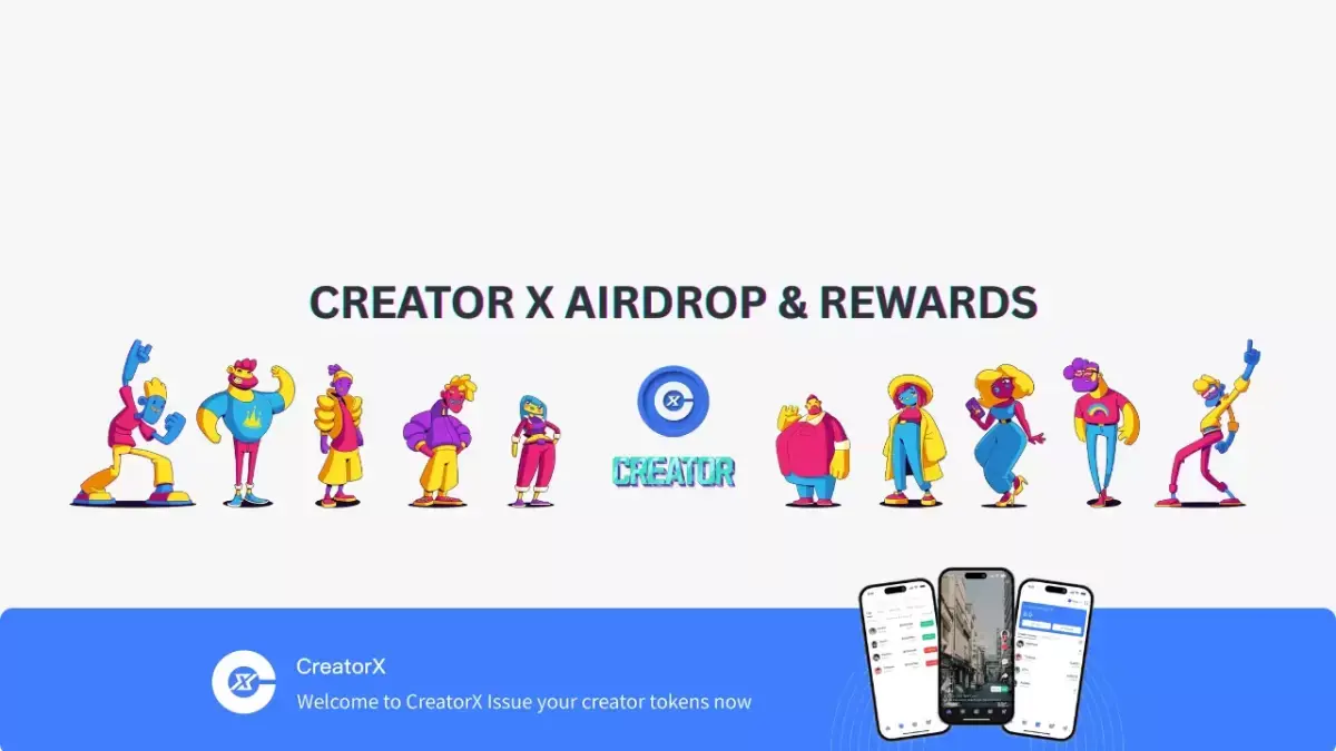 Creator X Airdrop & Rewards: Points System, Levels & How to Join Airdrop