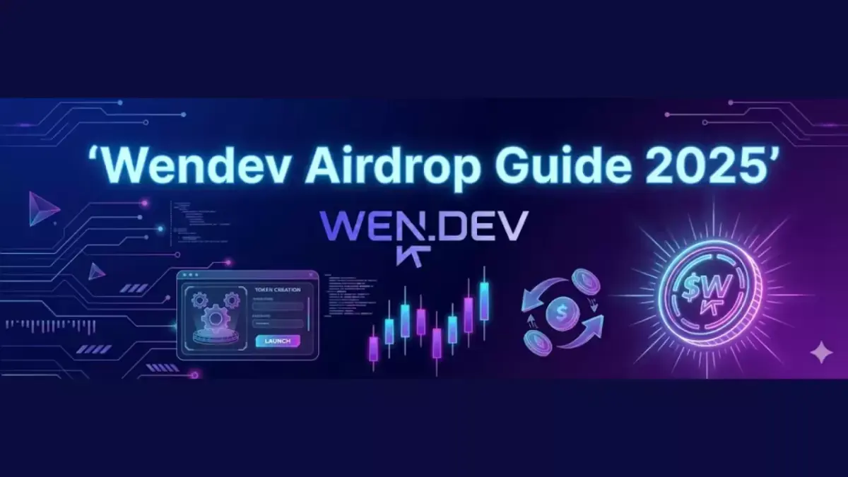 WENDEV Airdrop Guide 2025 – How to Earn $WENDEV Token Rewards Airdrop
