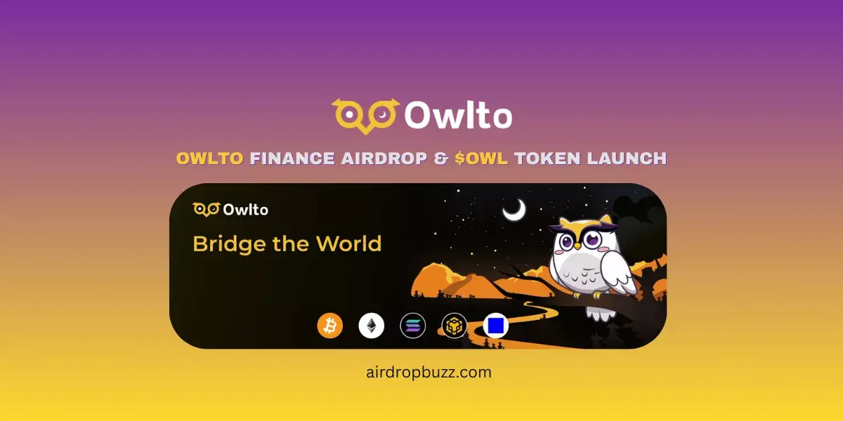 Owlto Finance ($OWL) Token Launch & Airdrop Guide: TGE Confirmed Within 3 Months logo