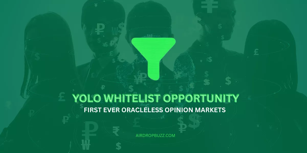 Yolo Markets Airdrop Guide – Opinion-Based Bets on Solana Airdrop