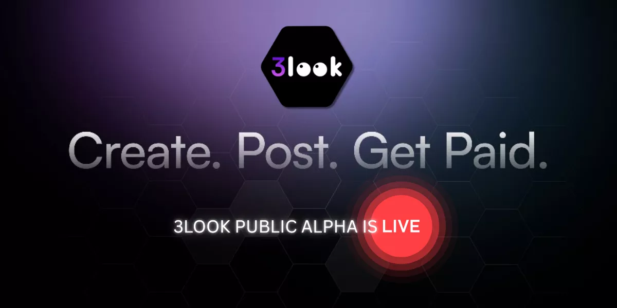 3look Public Alpha Airdrop Review – Create, Post & Get Paid Airdrop