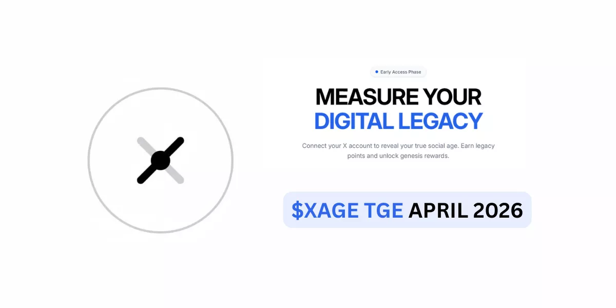 X Age Airdrop Guide: Lock $XAGE From Your X Account Age Before April 2026 TGE