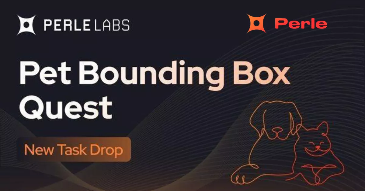 Perle Labs Pet Bounding Box Quest Airdrop airdrop logo