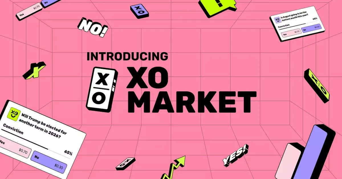 XO Market airdrop: How to join beta with an invite code and farm Conviction Points logo