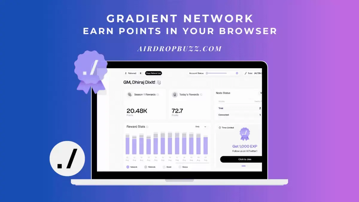 Can a browser tab earn you points? Gradient Network, explained