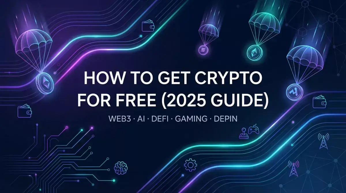 How to Get Crypto Airdrops for Free (2025 Guide)