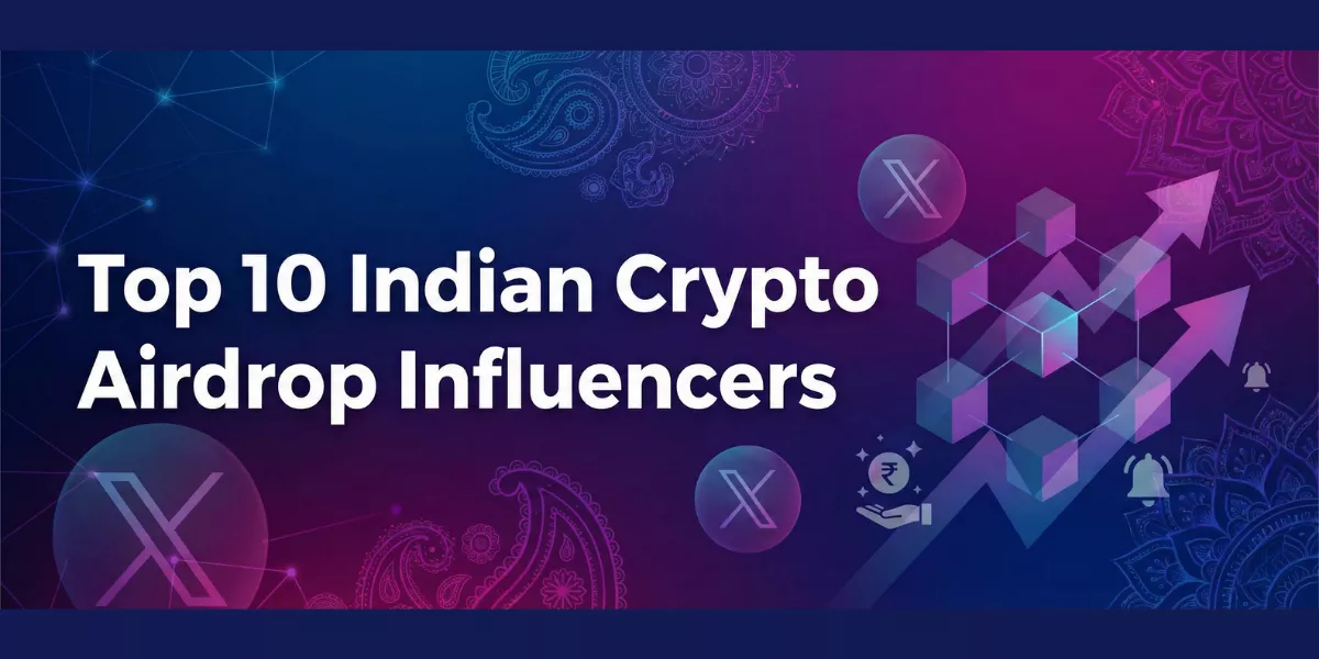 Top Indian Crypto Airdrop Influencers to Follow Now