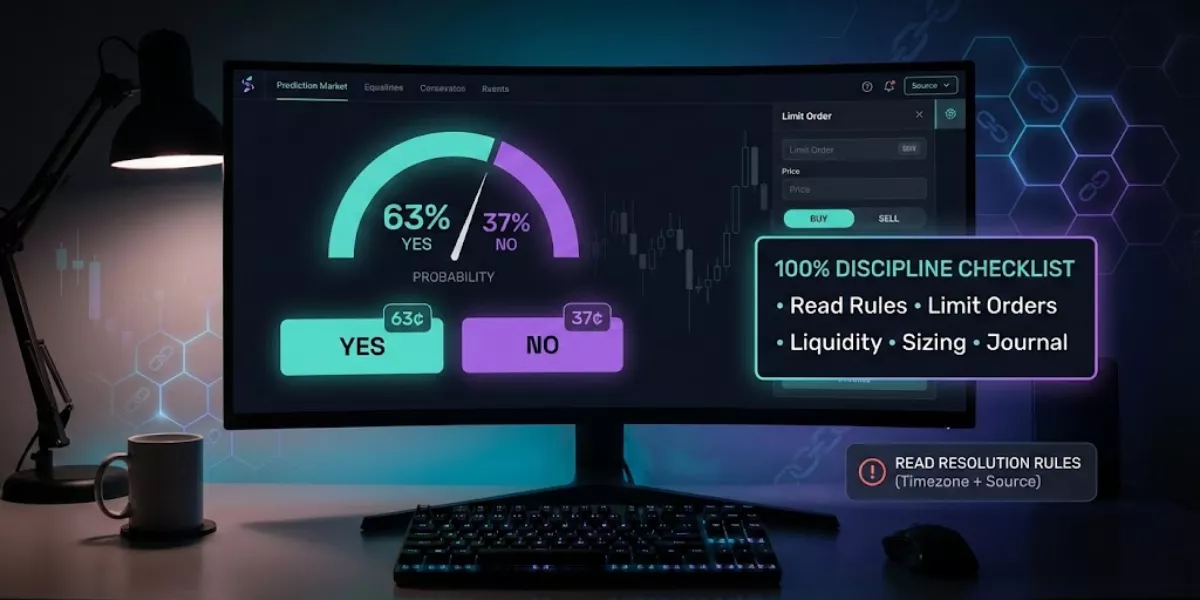 Blueprint For Prediction Markets : The “100% Win” Checklist Smart Traders Follow