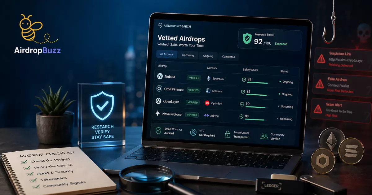 Legit Crypto Airdrops: How to Find Real Drops and Avoid Scams