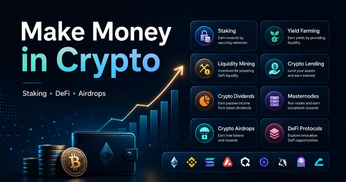 How to Make Money With Staking and DeFi
