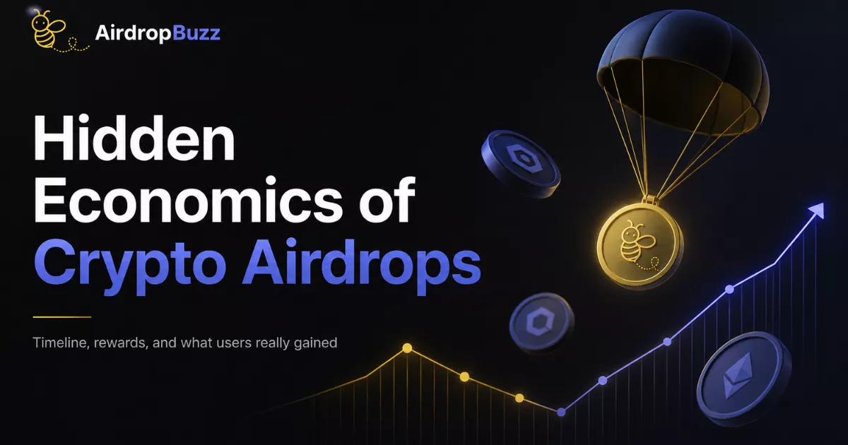 Hidden Economics of Crypto Airdrops: Timeline, User Rewards and Strategy