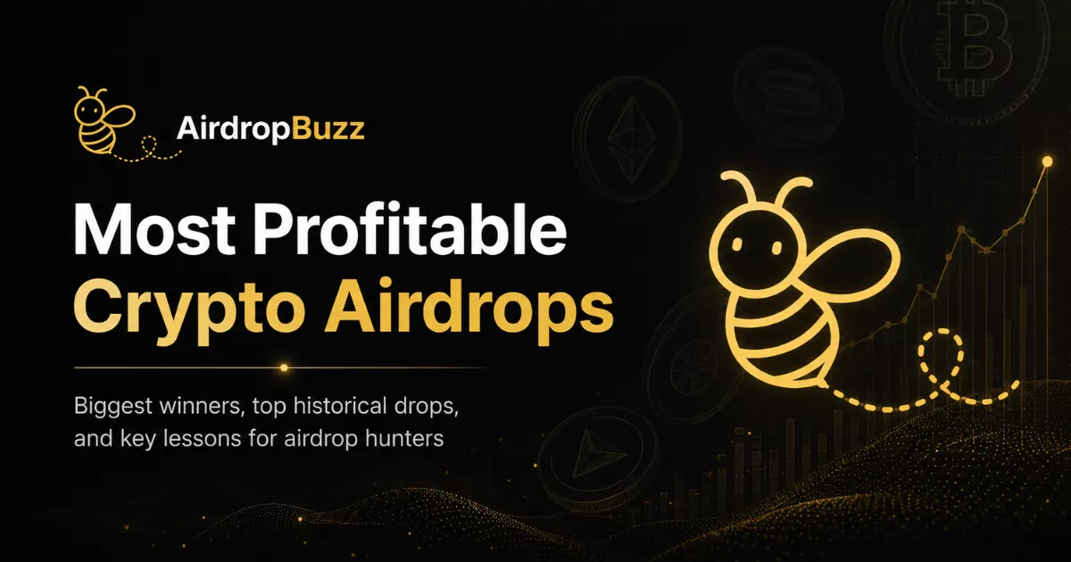Most Profitable Crypto Airdrops of All Time: Biggest Free Token Drops Ranked