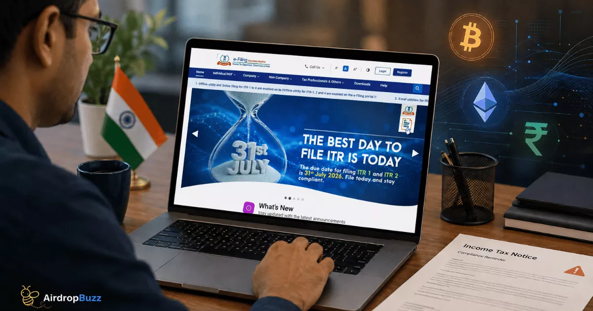 Crypto Tax Filing India: Check Form 26AS, Section 194S Before Filing ITR