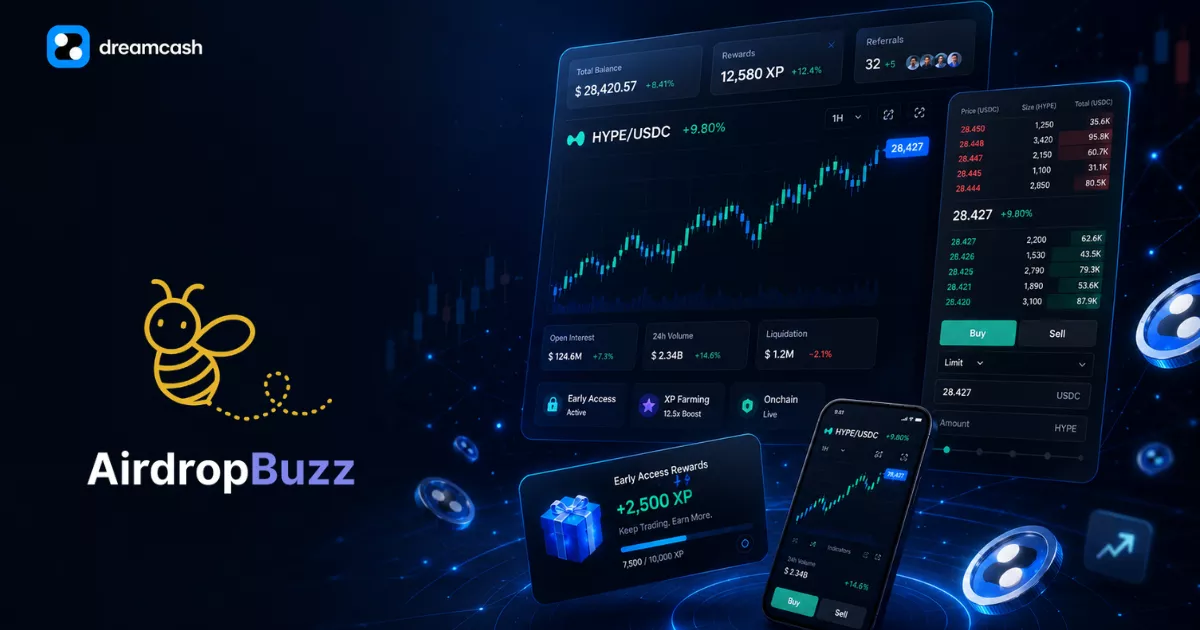 Dreamcash Airdrop Guide: Referral Code 18m0v4 Early Access