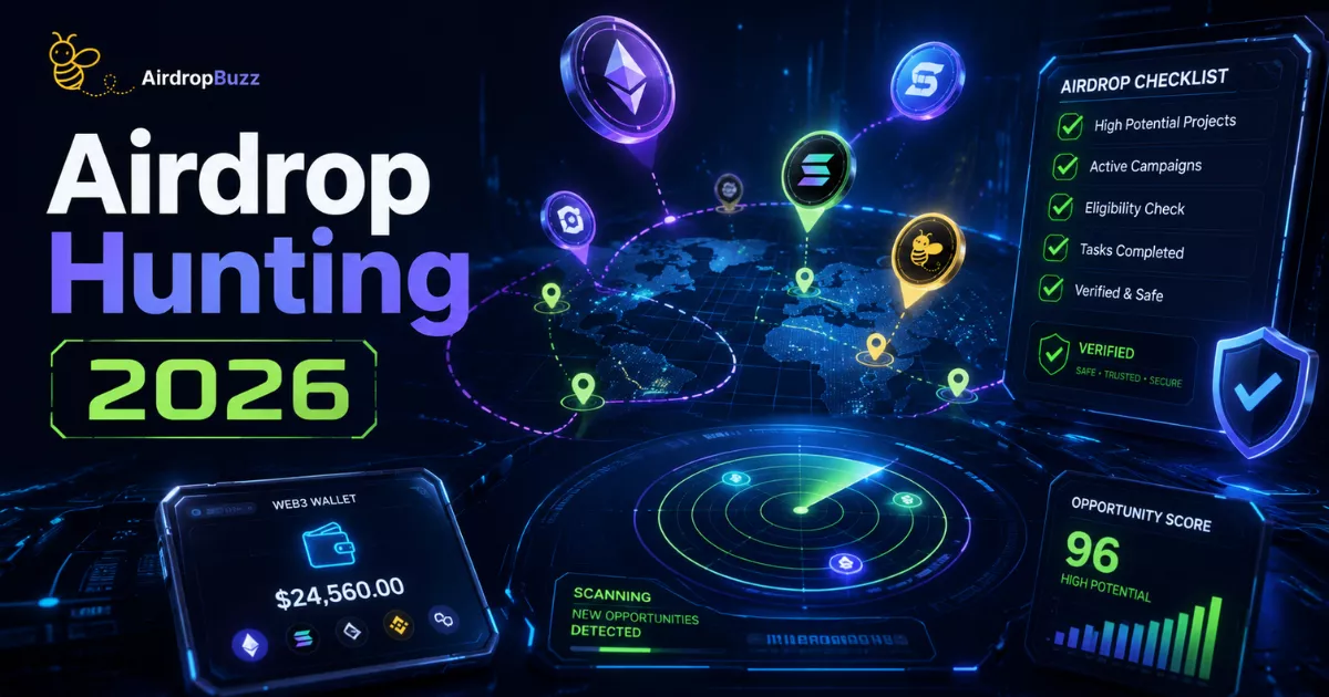 Airdrop Hunting Guide: A Practical Framework for 2026