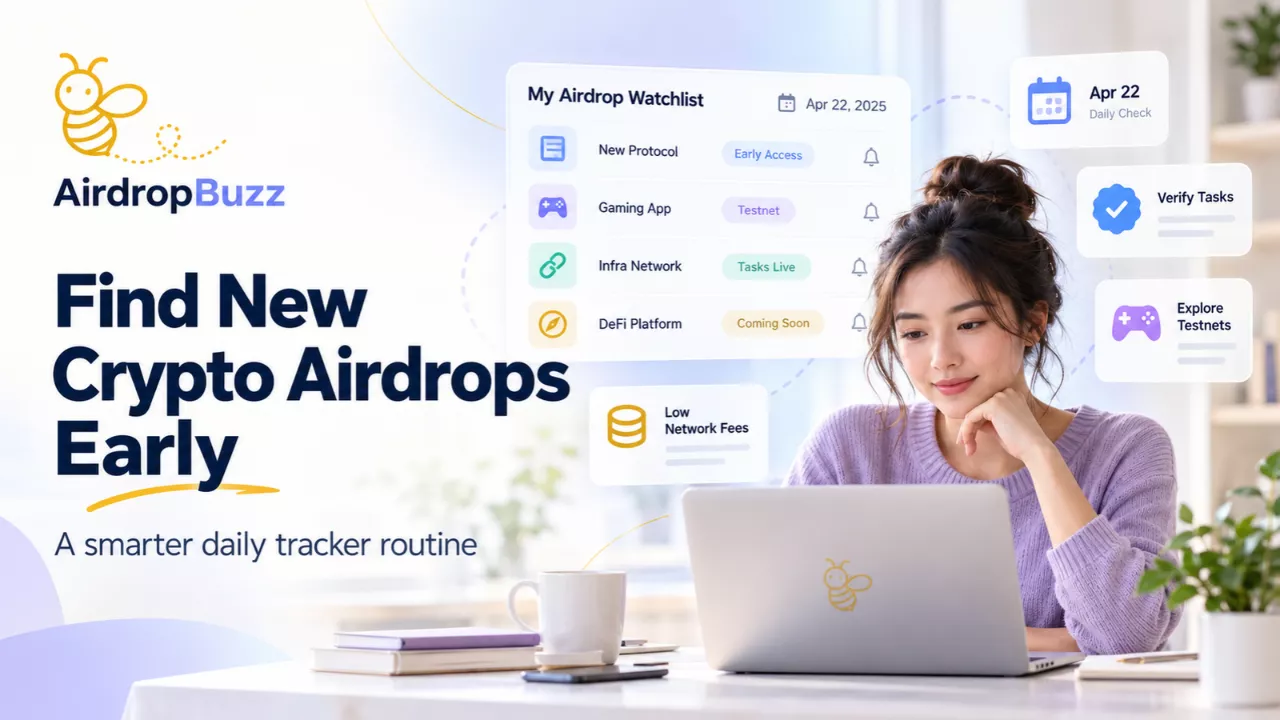 New Airdrops for Early Adopters: Daily Tracker Routine