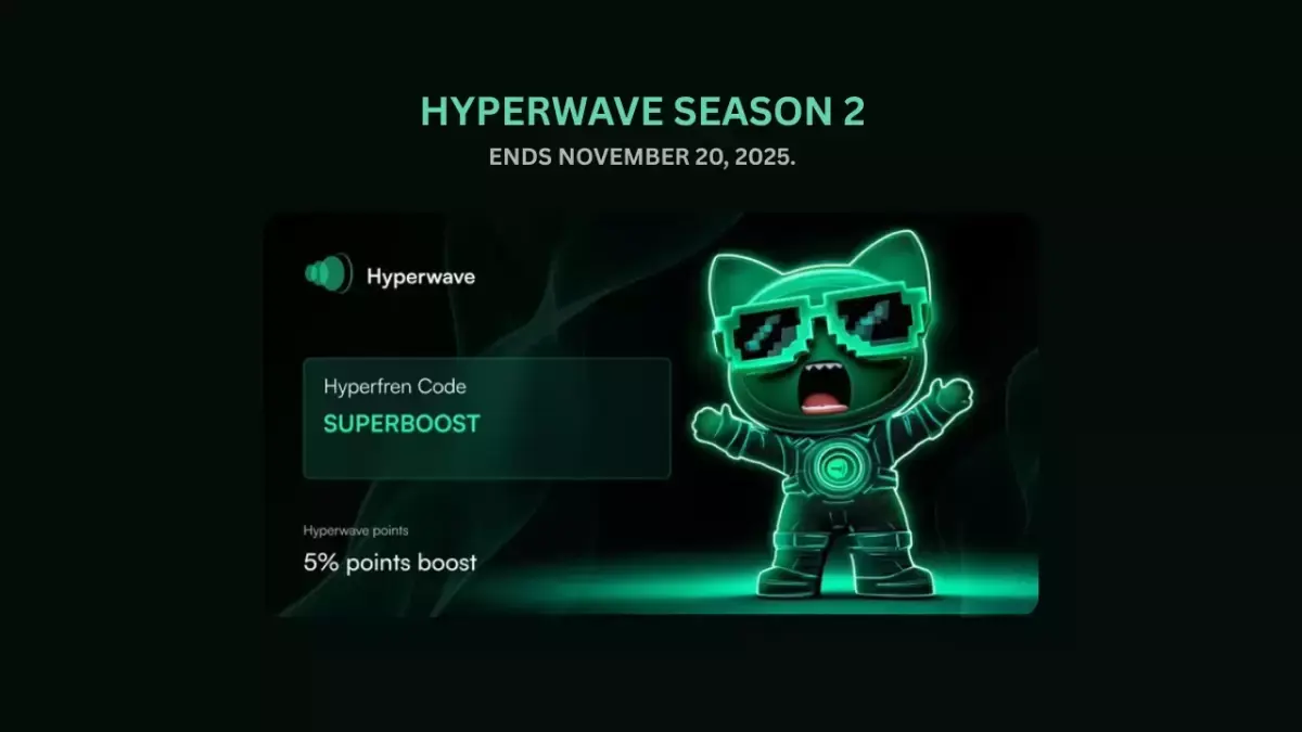 Hyperwave Airdrop Season 2 Goes Live: Don't Miss Your Chance to Earn $HWAVE Before November 20th