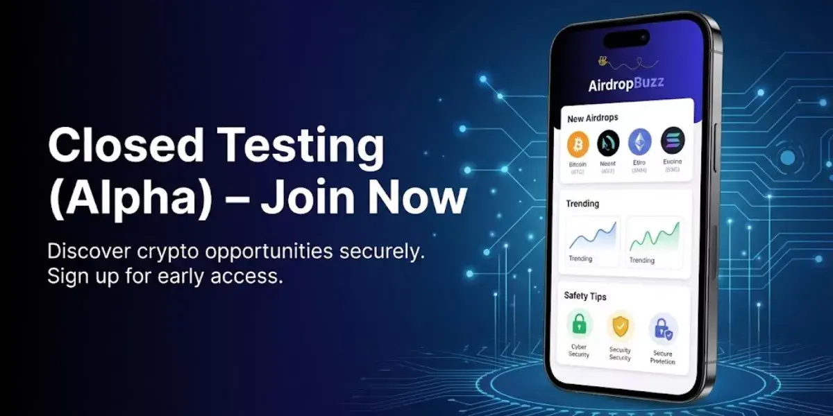 AirdropBuzz App Closed Testing (Alpha): Join the Android Beta & Help Us Ship Faster