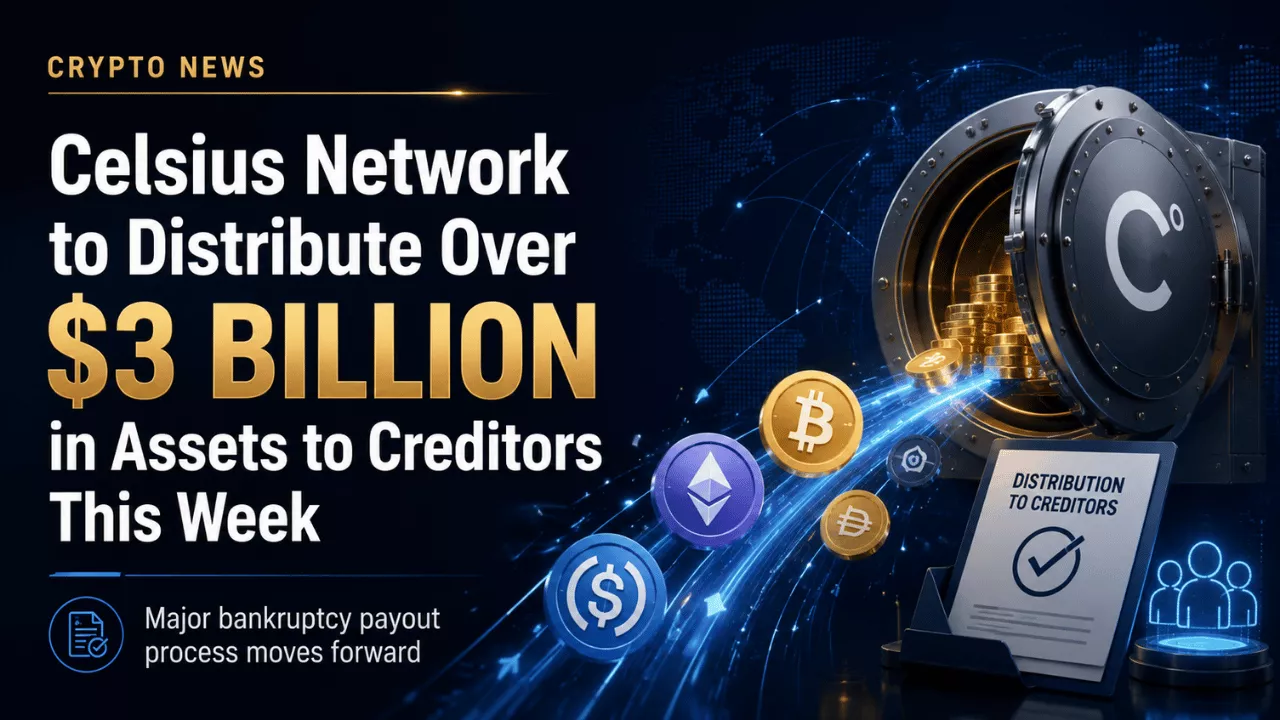 Celsius Network to Distribute Over $3 Billion in Assets to Creditors This Week