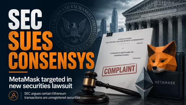 SEC Files Lawsuits Against Consensys Over Ethereum Transactions