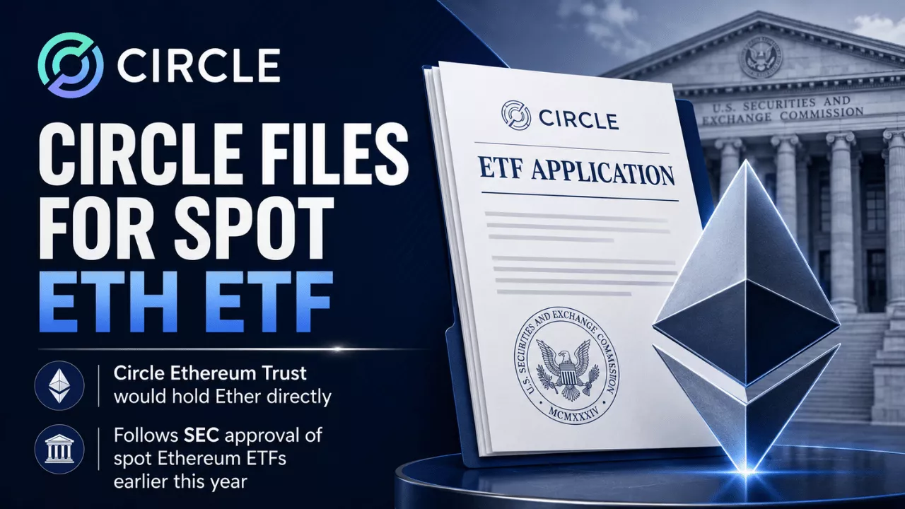 USDC Issuer Circle Files with SEC for Spot Ethereum ETF