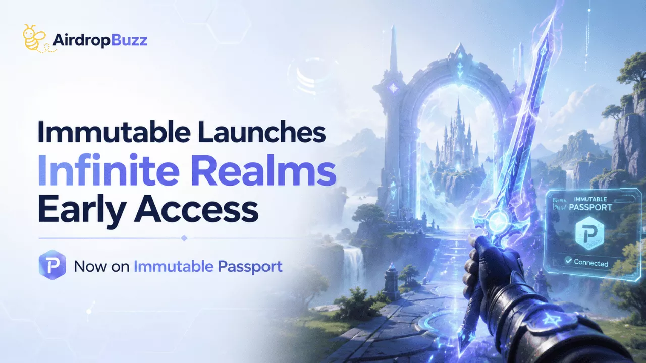 Web3 Gaming Platform Immutable Opens Early Access for Infinite Realms