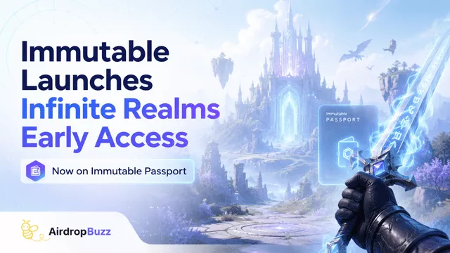 Web3 Gaming Platform Immutable Opens Early Access for Infinite Realms