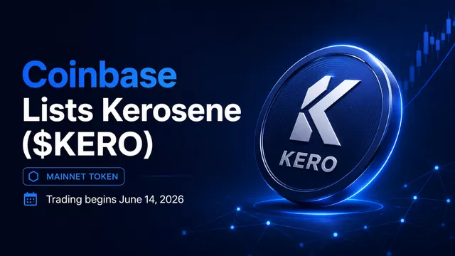 Coinbase Lists Kerosene Mainnet Token, $KERO