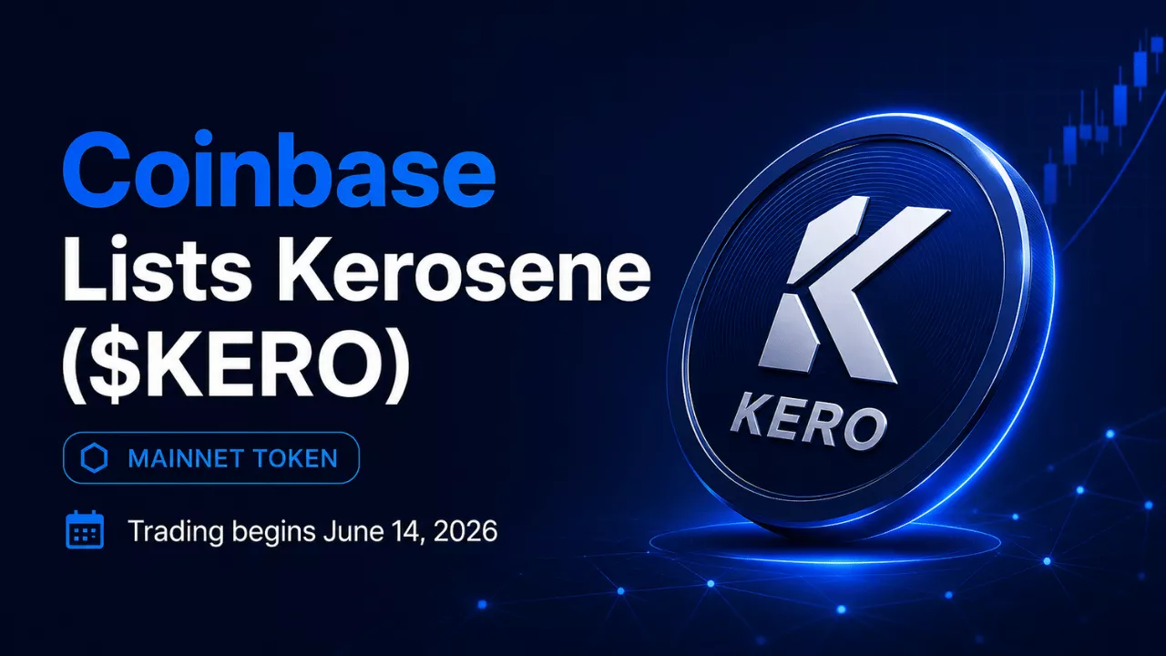 Coinbase Lists Kerosene Mainnet Token, $KERO