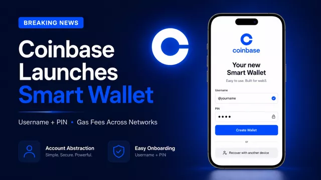 Coinbase Launches New In-App 'Smart Wallet' for Mainstream Users