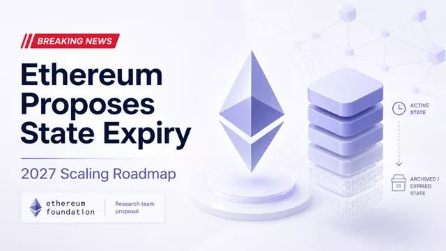Ethereum Foundation Proposes State Expiry Overhaul for 2027 Roadmap