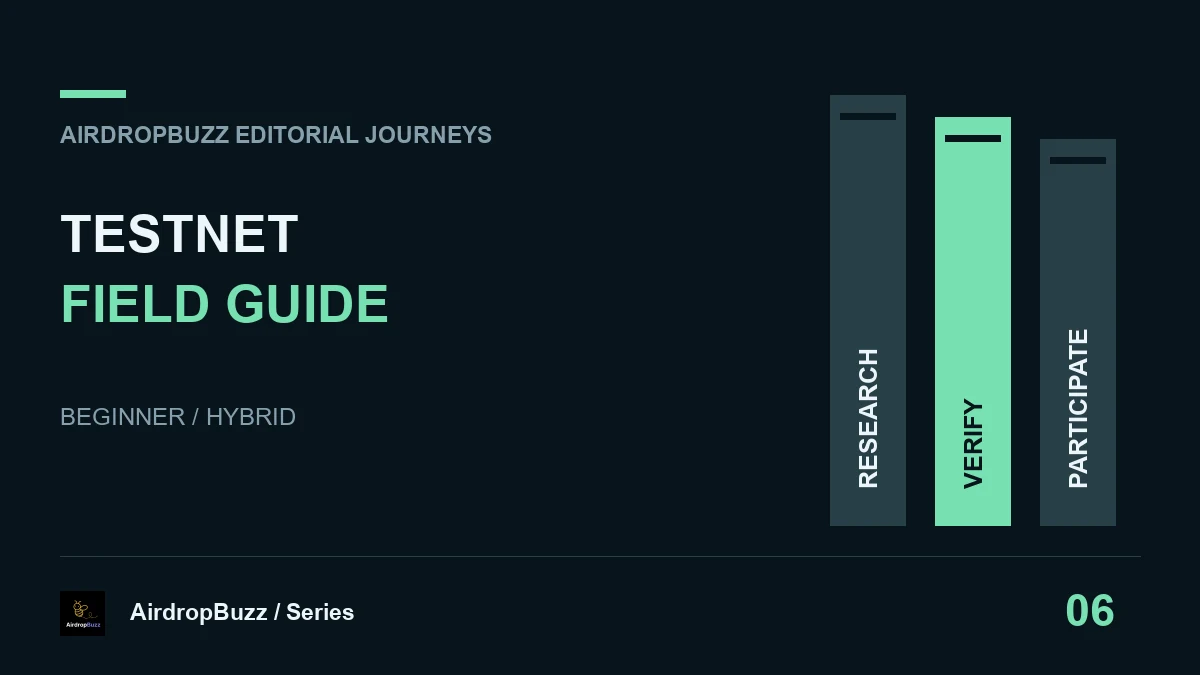 Testnet Field Guide: Practice Without Payout Assumptions